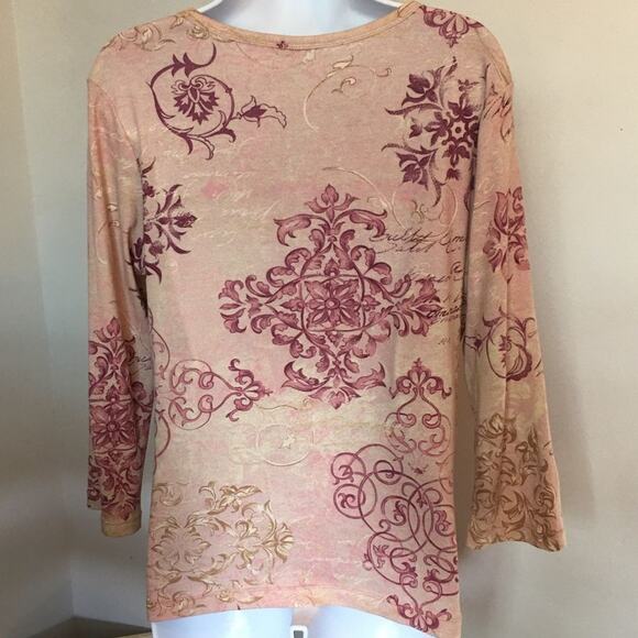 Beaded Long Sleeve Lightweight shirt - Picture 4 of 5